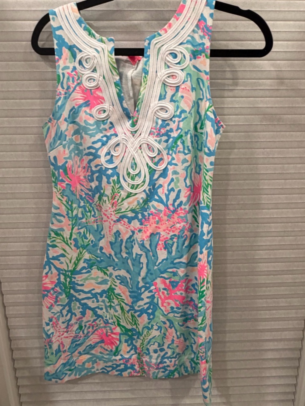 Lilly Pulitzer Pink & Aqua Floral Terry Pullover